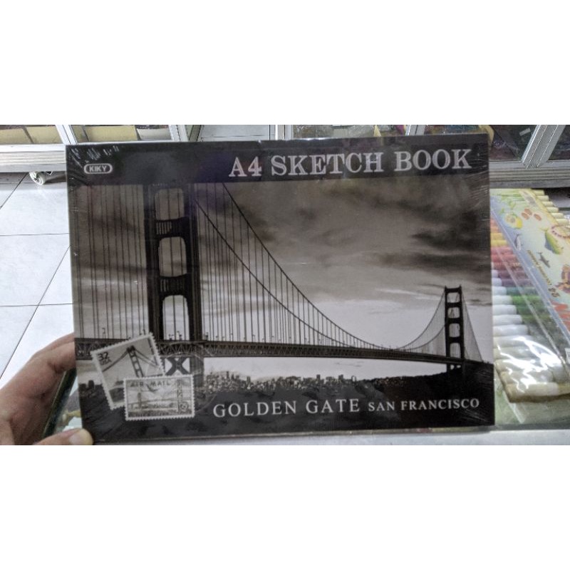 

Buku gambar Sketch Book A4 kiky