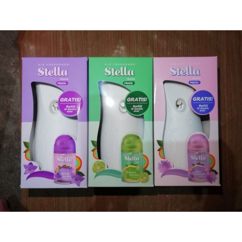 Stella Matic Set Box Alat Refill Baterai Pengharum Ruangan