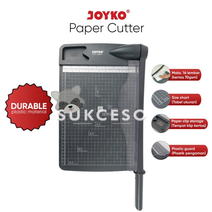 

Mew Joyko Paper Cutter Ppct-2330 A4 / Alat Pemotong Kertas Berkualitas
