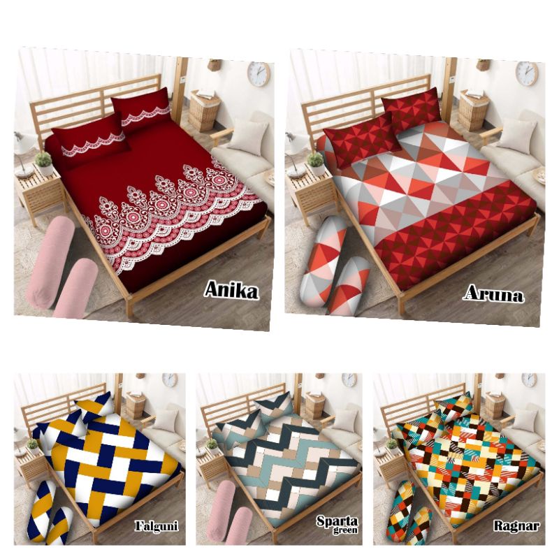 SPREI 160x200 HOMEMADE PROMO NO. 2 (1kg=2set) TERMURAH POLYMICRO BAHAN MIRIP KINTAKUN