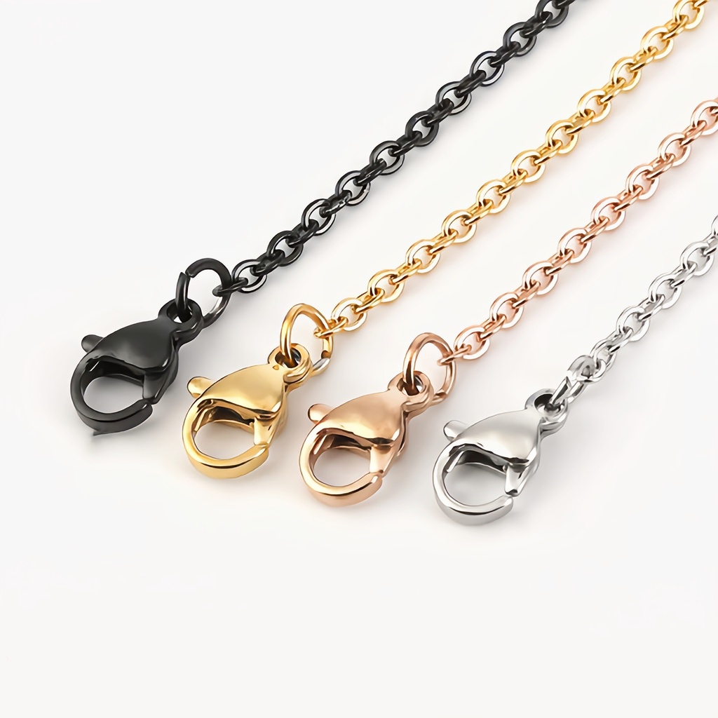 Nuri Tebal HIGH QUALITY  Rantai Kalung Titanium Stainless 316L / Liontin pendant chain nacklace / ak