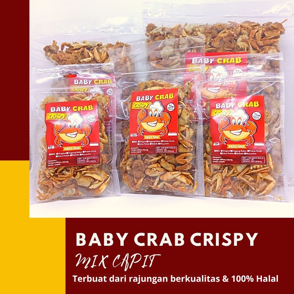 

Paket Grosir Baby Crab Crispy Malang - 3 KG - IKAN UDANG RAJUNGAN