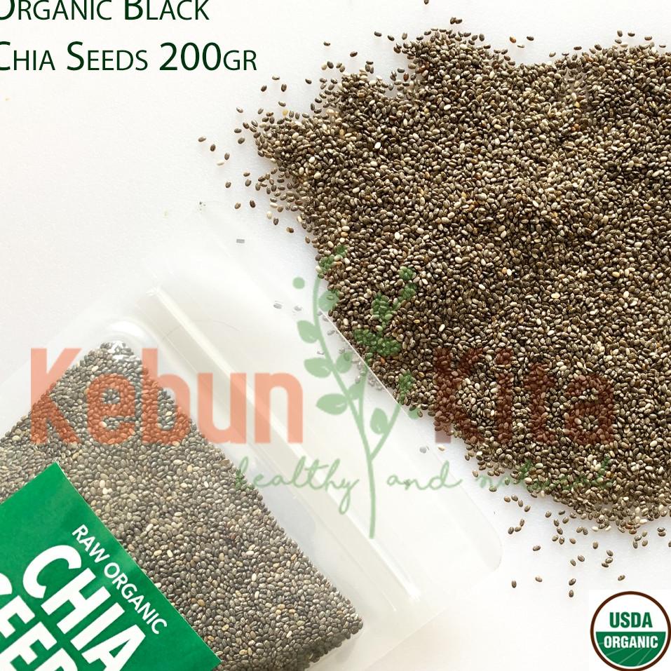 

Ready Stock ★★★ Organic Black Chia Seeds 200gr (Mexico) ▼