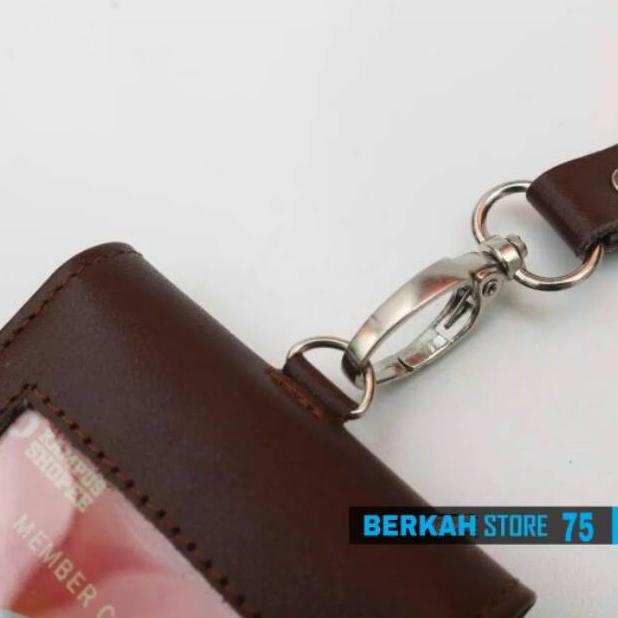 

Baru NAME TAG KULIT Asli 2 Muka Nametag Magnet Id Card Holder Koper Pegawai Karyawan pns Design Template !