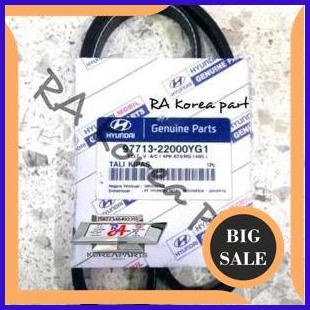 suku cadang Fan Belt Vbelt AC Power Stering Steering Hyundai Accent Atoz new Kia Visto ori 4pk 875