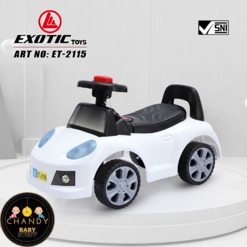 MOBIL MOBILAN RIDE ON ET-2115 EXOTIC (MUSIK DAN LAMPU)