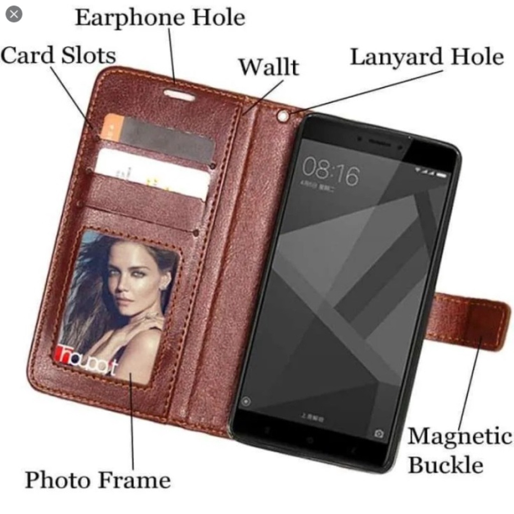 Case Samsung A22 4G A22 5G A73 A53 A33 A72 A52 A52S A32 4G A32 5G A71 A51 A31 Flip Cover Wallet Leather Case Dompet Kulit