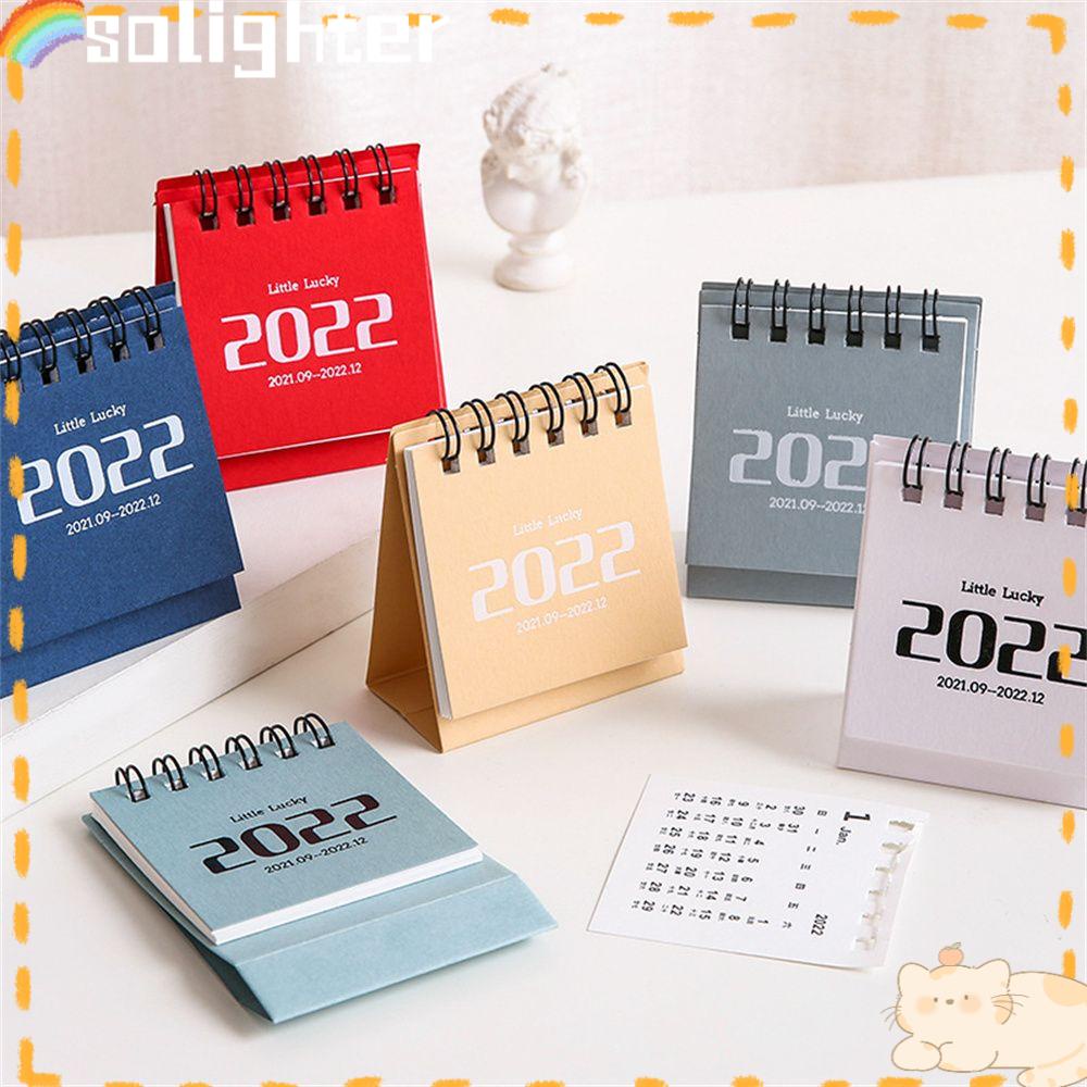 Solighter Kalender Meja Planner Desktop Jadwal Waktu Jadwal Meja