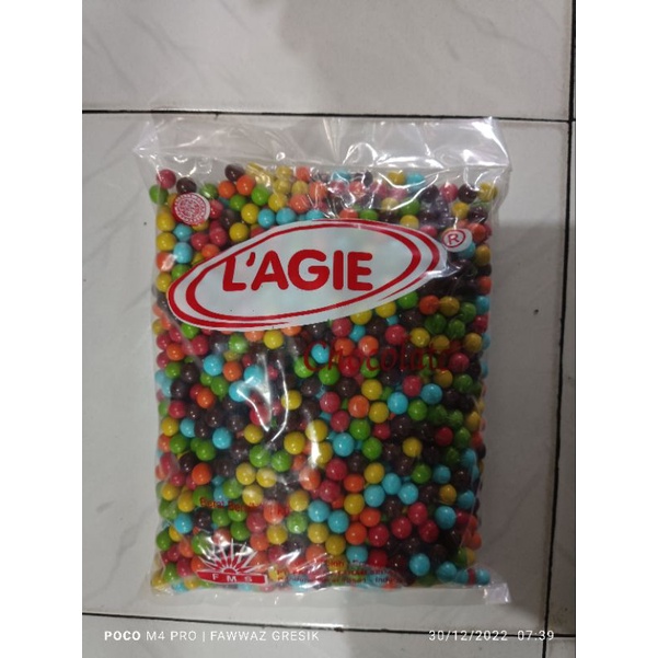 Lagie Coklat Golden City Mini 250gram Rainbow Pelangi Warna 250 gr