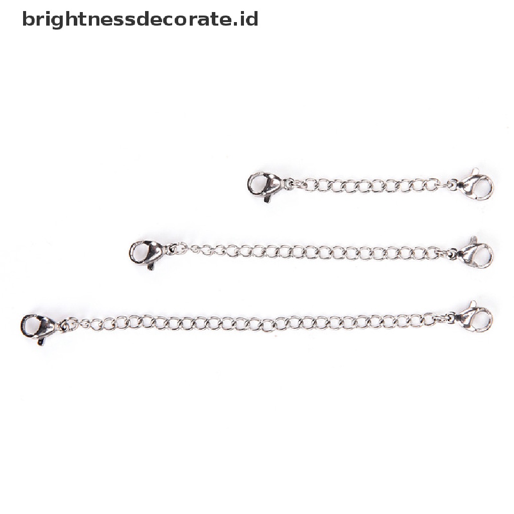 [Birth] Extension Chains Extender Tail Kaitan Kalung Gelang Anting Membuat Perhiasan [ID]