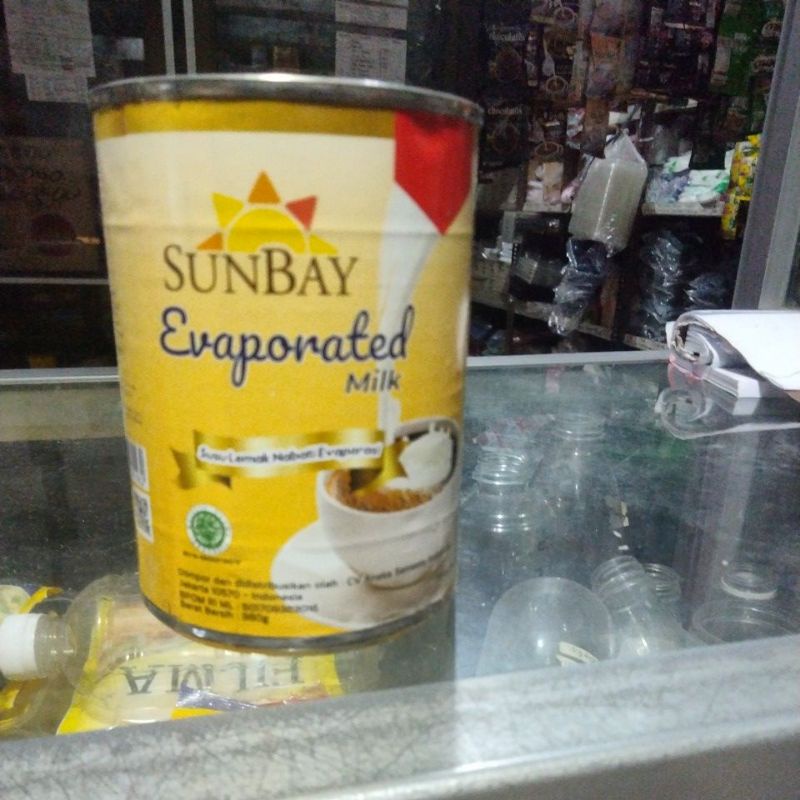 

SUSU LEMAK NABATI EVAPORASI SUNBAY EVAPORATED MILK 380 GRAM