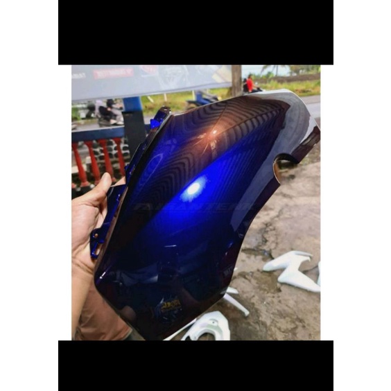 CAT OPLOS DUCO PU BLUE NIGHT CAT MOTOR MOBIL SEPEDA 1LITER