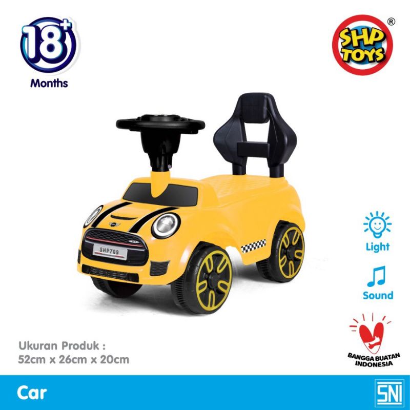 Mainan Mobil Anak SHP Toys Ride on Car MIMO 709 cocok untuk KADO