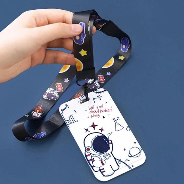 

MURAH astronout lanyard gantungan tali hp id kartu card photocard pc kpop