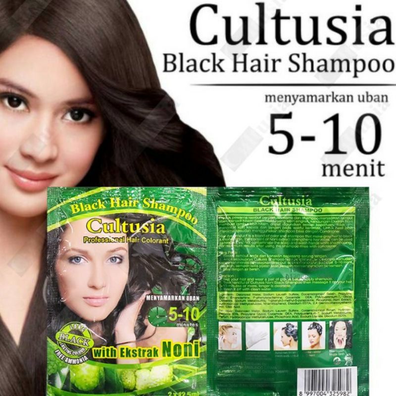 CULTUSIA NONI Black Hair Shampo 25 mL