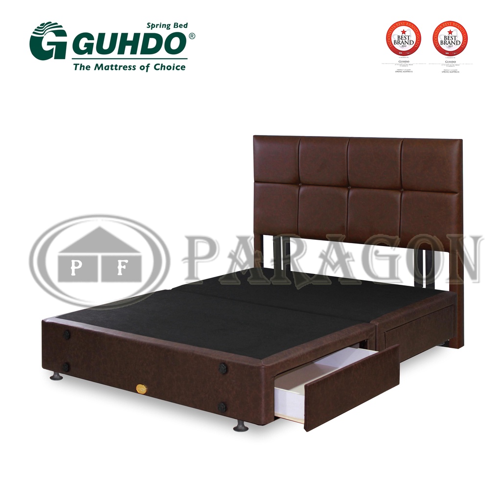 Divan Laci HS Sandaran Caserta (TANPA KASUR) - Guhdo Spring bed