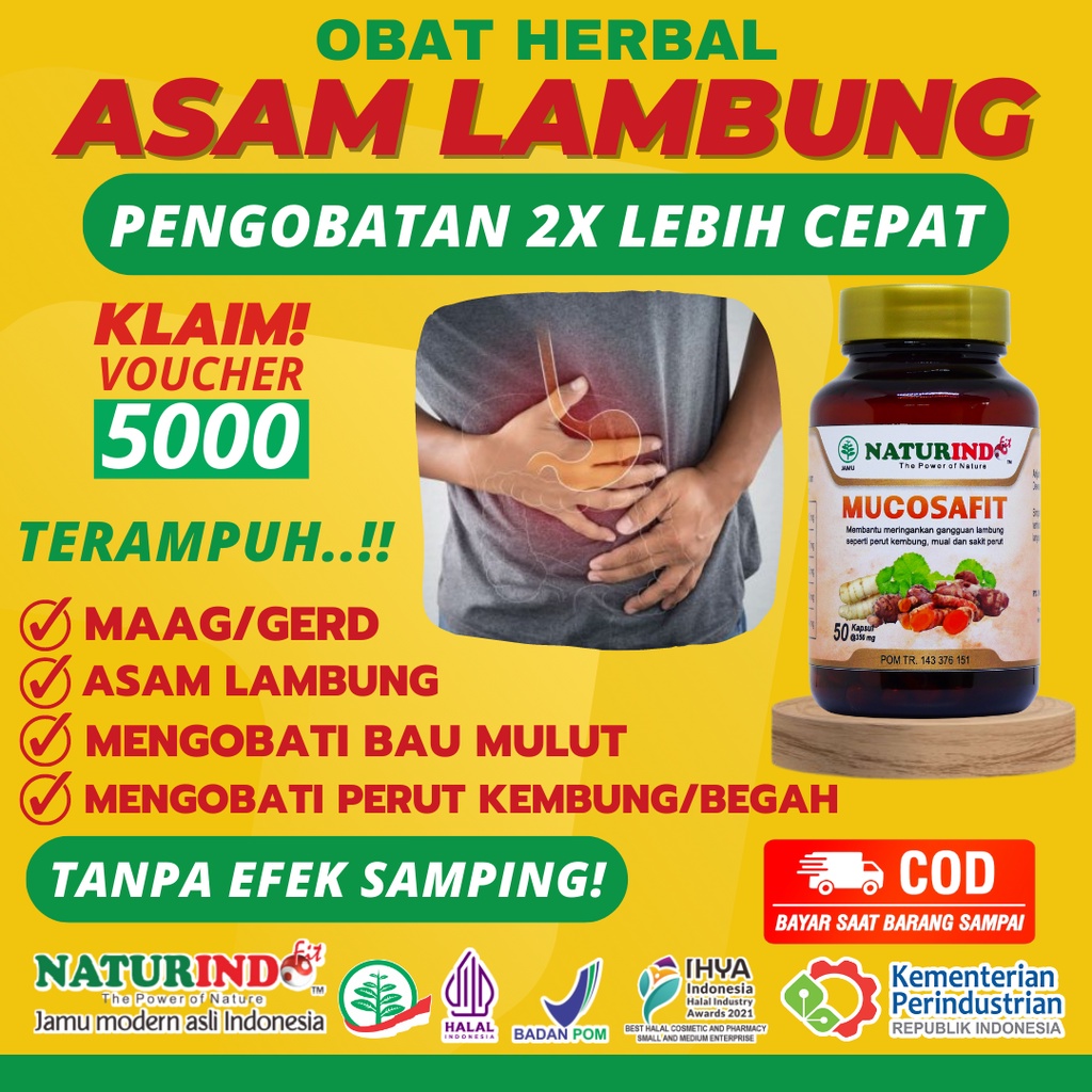 Jual Obat Asam Lambung Kronis Maag Herbal Ampuh Sariawan Bau Mulut