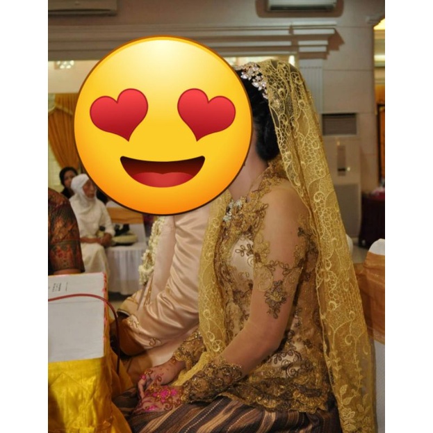 Preloved Kebaya nikah prewedding - Kebaya bekas modern - Kebaya set - kebaya wisuda