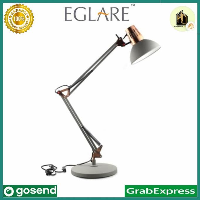 Eglare Arkitek Lampu Meja - Abu-abu / table lamp / lampu meja eglare