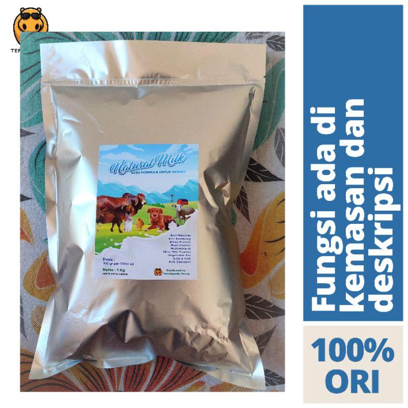 Natural Milk 1/2 Kg - Susu Formula Untuk Hewan - Susu Pengganti Kambing - Susu Pengganti Anak Kualit
