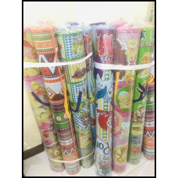 Tiker Plastik Karakter / Karpet Plastik Tebal Kode Smf