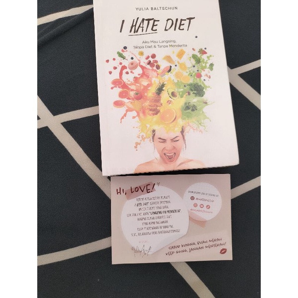 I HATE DIET by Yulia Baltschun ORI SEGEL