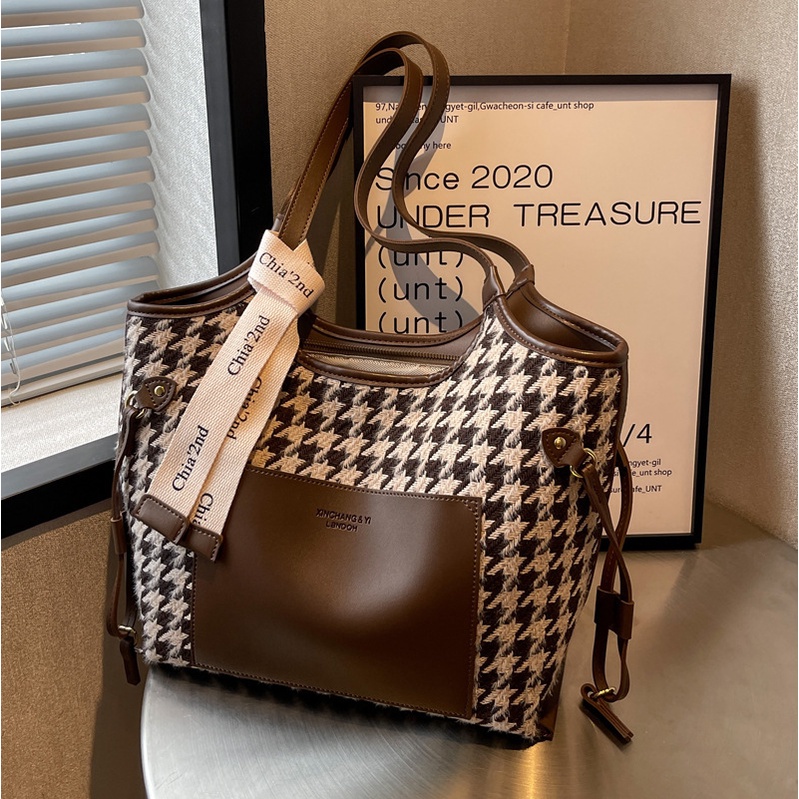 Tas Tote Bag Wanita Kulit Sintetis Import 5778