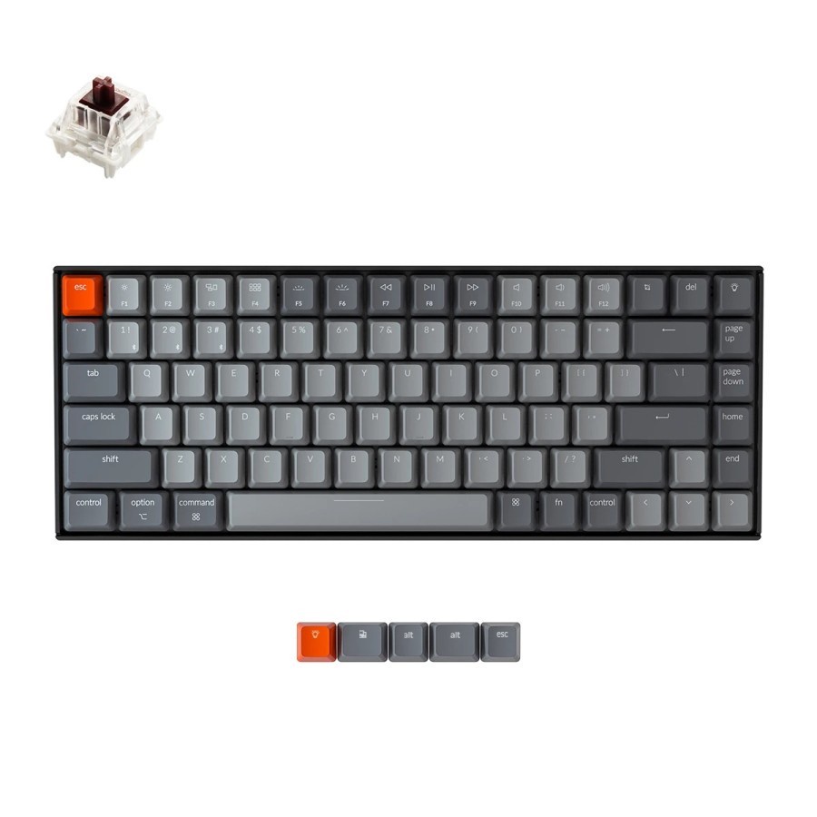 Keychron K2 Non Hotswap Plastic Frame Mechanical Gaming Keyboard