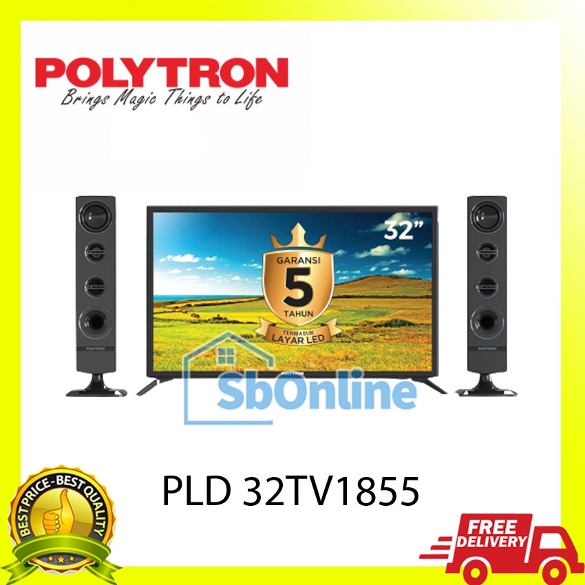 Polytron Digital TV Cinemax 32″ PLD 32TV1855