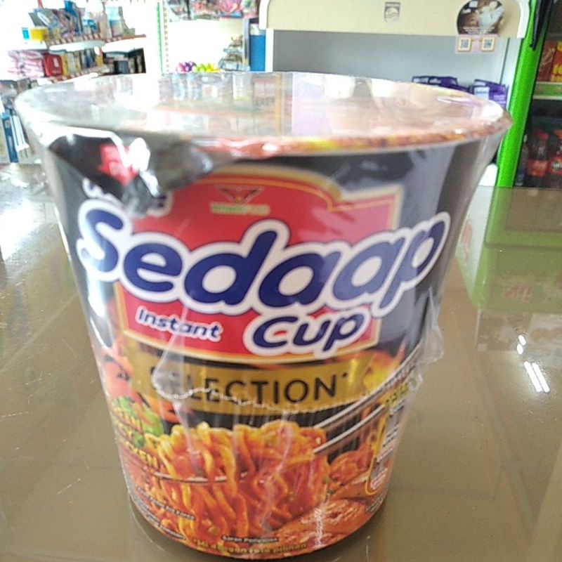 

LIVE sedap cup korean spicy chicken
