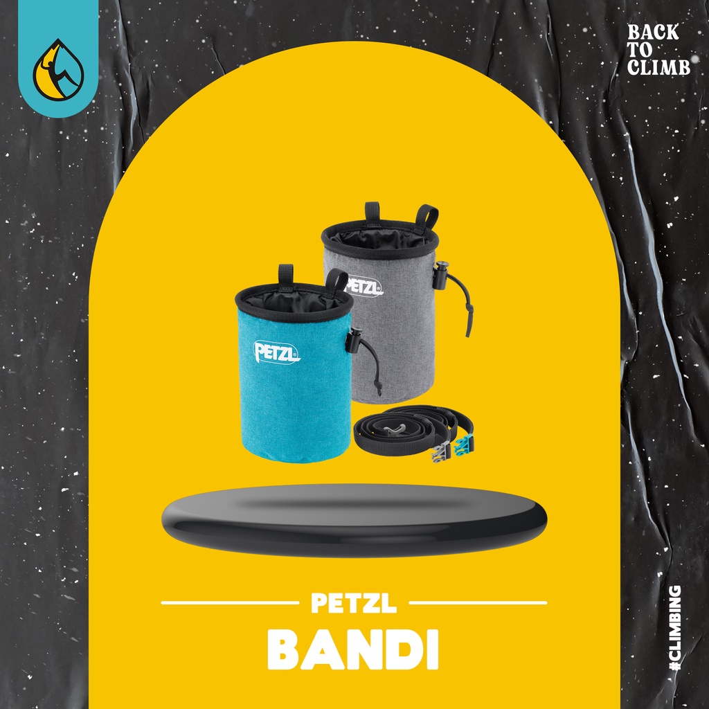 Petzl BANDI Chalkbag for Climbing - Panjat Tebing