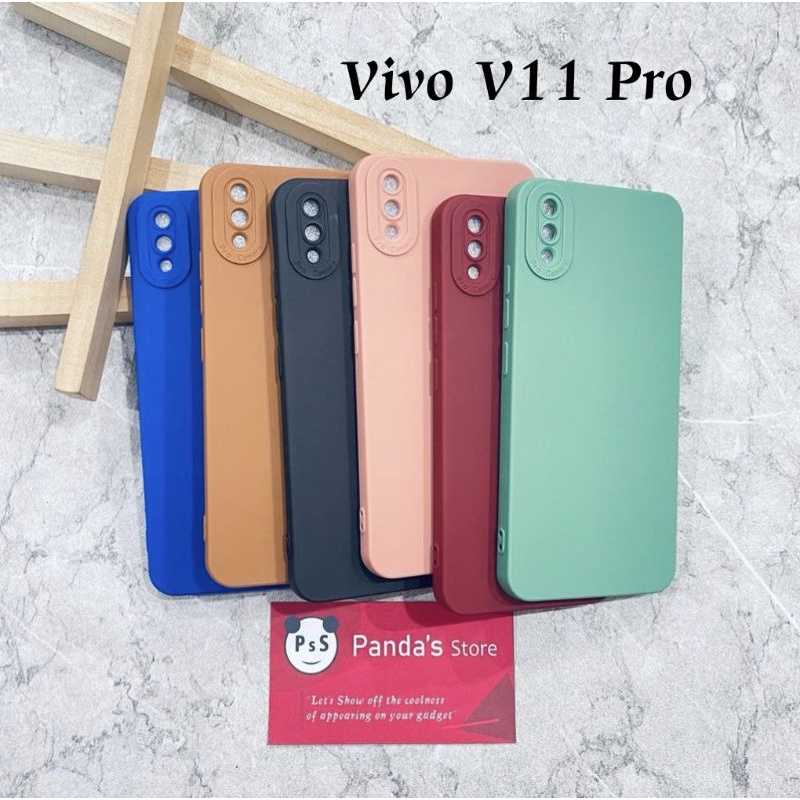 Softcase Pro Camera Vivo V11 Pro Candy Case Full Color 3D Silikon TPU
