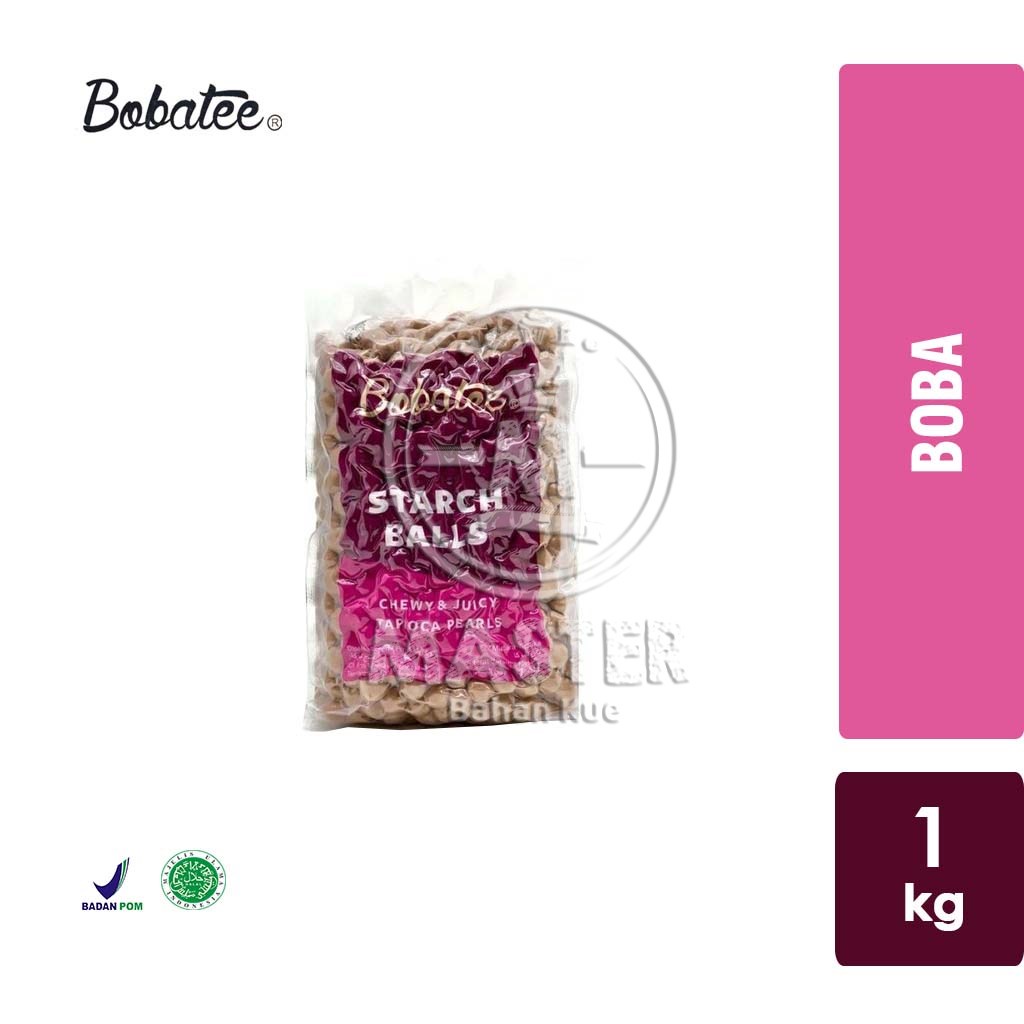 

Bobatee Bubble Tapioca Pearl Boba Starch Balls [1 kg]