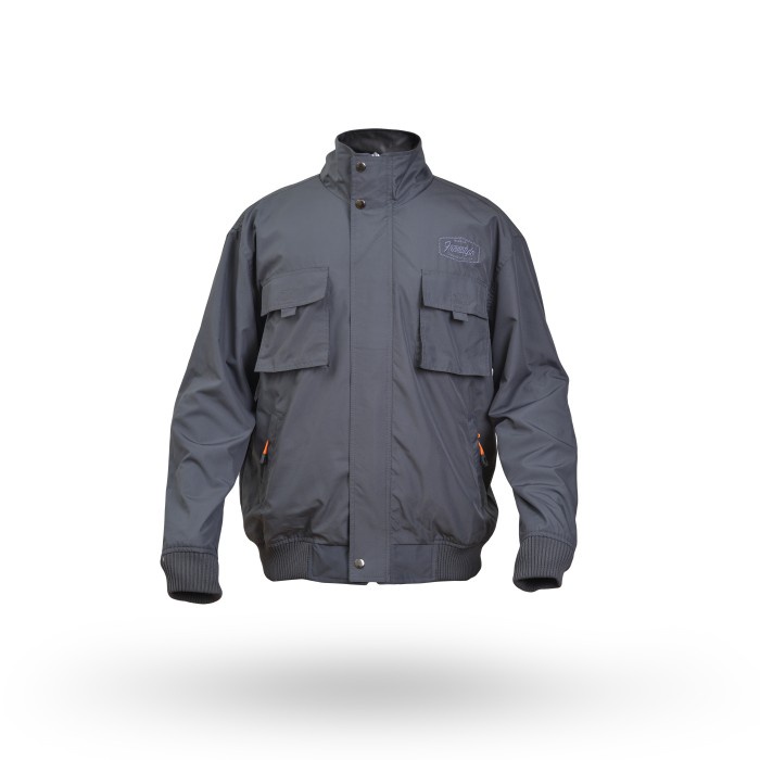 jaket pria Freestyle Jaket Pria Tactical Semi Parka Velcro Taslan Waterproof - Shadow Grey, L(C6H6) 