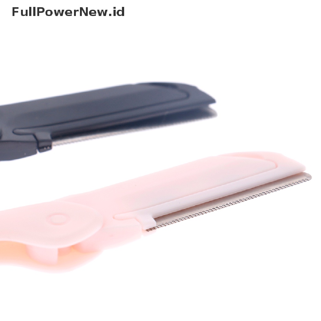 Power 1Pc Professional Trimmer Safe Blade Shaping Pisau Alis Trimmer Alis ID