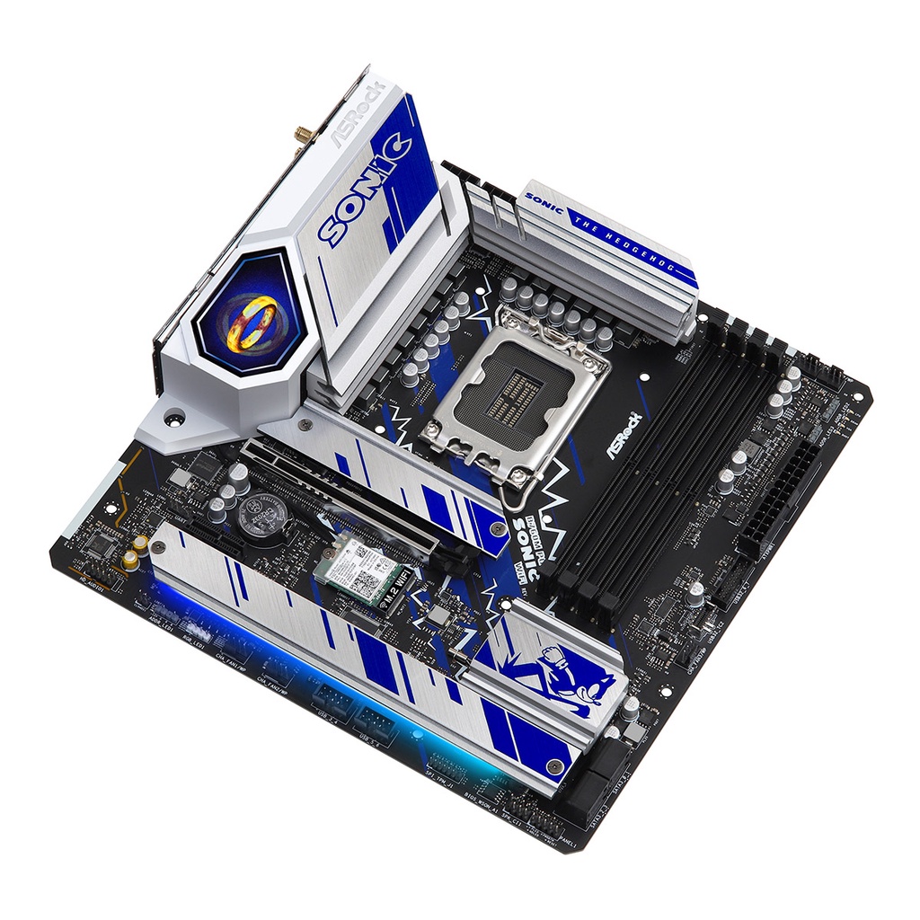 Asrock B760M PG Phantom Gaming Sonic Wifi Intel LGA1700 B760 DDR5 Raptor Lake Motherboard