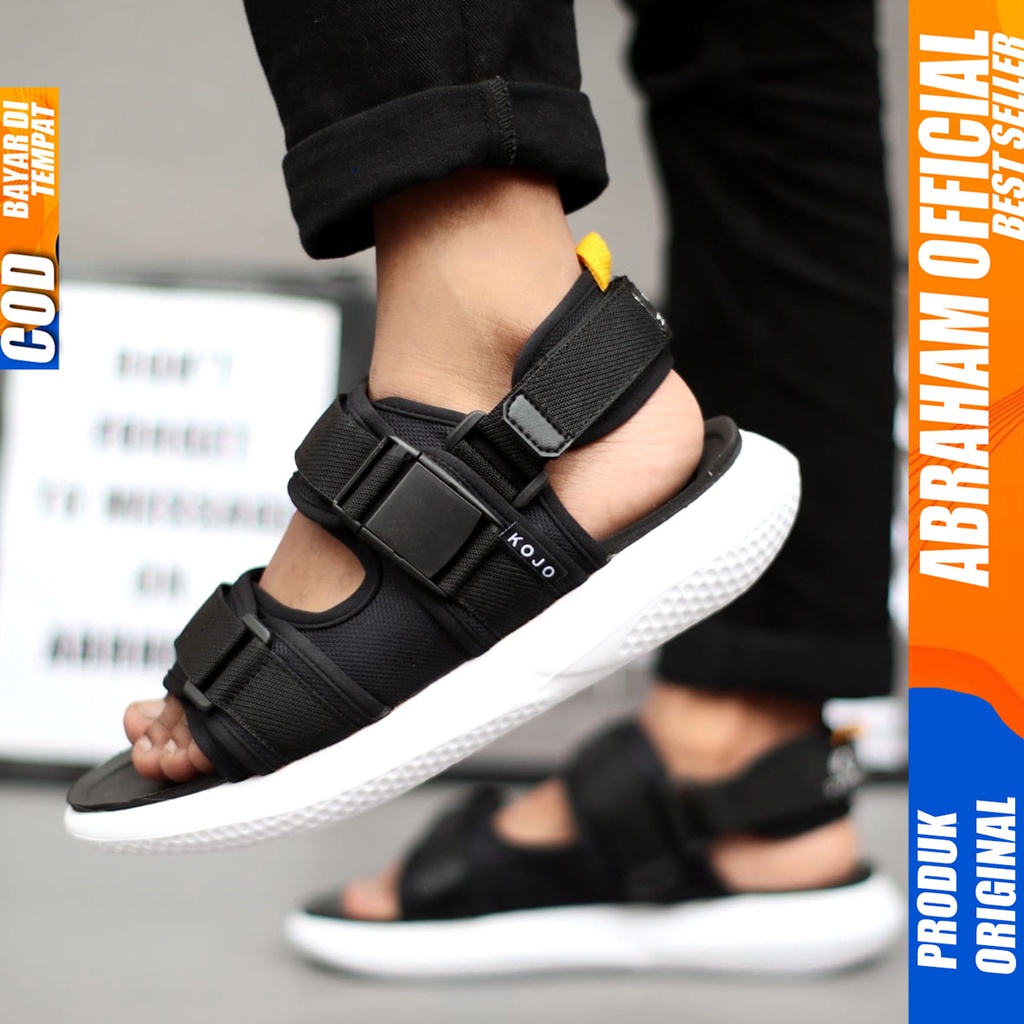 Sandal Gunung Pria Traveling Trendi Fashion Korea Abraham Sabo