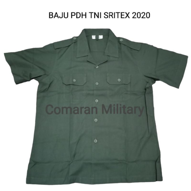 BAJU PDH TNI SRITEX 2020 / KEMEJA TNI SRITEX