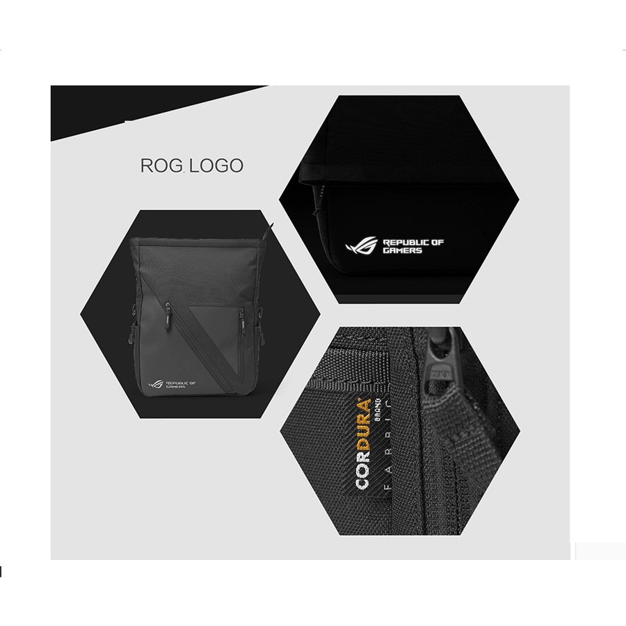 Tas Laptop Selempang Bag ASUS ROG Archer BC2000 11 Inch Original