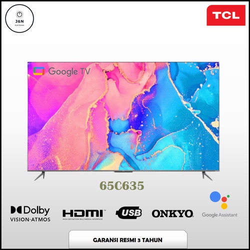 TCL 65C635 QLED Google TV 4K UHD HDR Smart TV C635 65 Inch