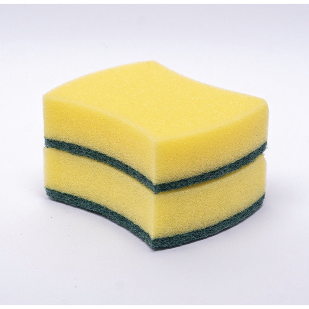 [BISA COD] PROMO Spons Cuci Piring 2 Sisi Bahan Berkualitas Murah Meriah Sabut Cuci Spon cuci Penggosok Piring Pembersih Dapur Busa Cuci Murah