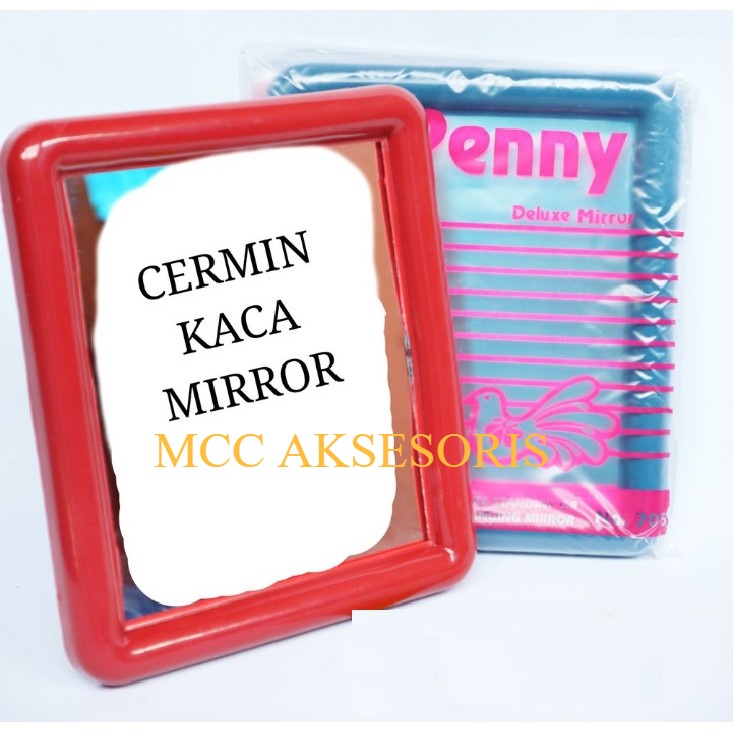 Kaca Cermin Meja Rias Persegi Penny / Cermin Meja High Quality