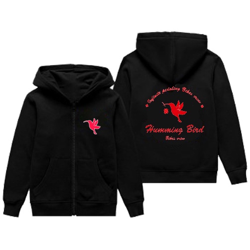 Sweater Hoodie Anak / Jaket Hoodie Zipper Anak Karakter Hoodie Humming Bird Windbreaker
