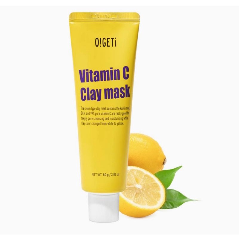 OGeti Ogeti Vitamin C Clay Mask 80g