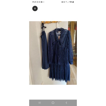 array id gordon dress navy new with tag