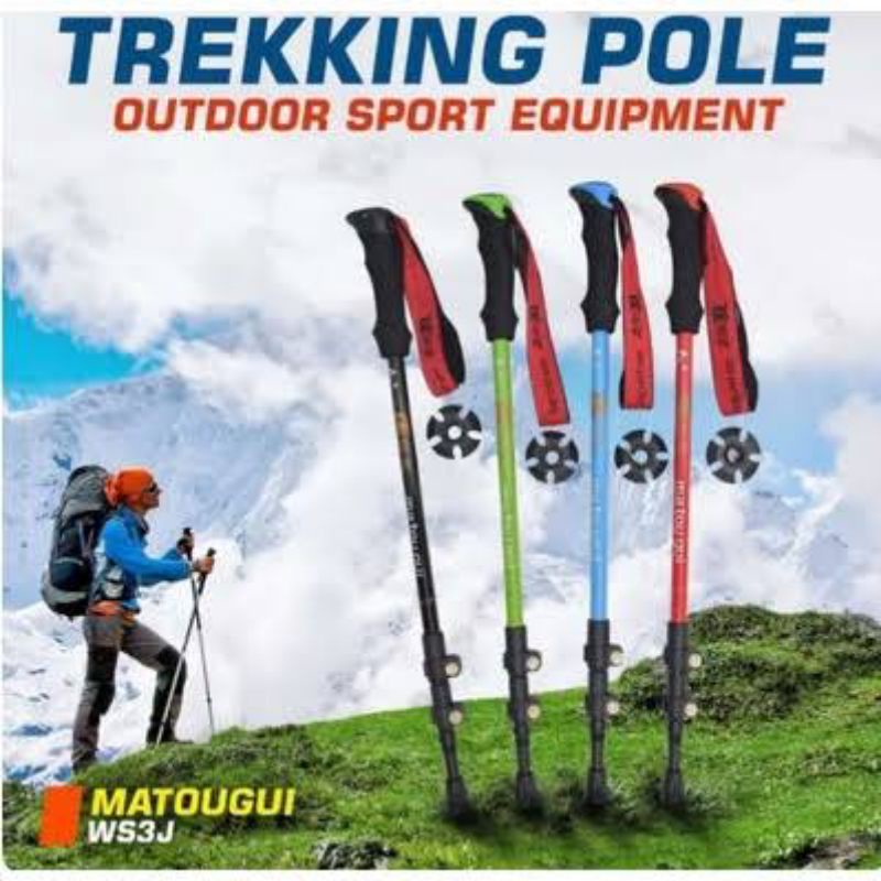 Treking Pole Lipat | Trekking pole Quick lock | Treking Pole Lipat Tannerd