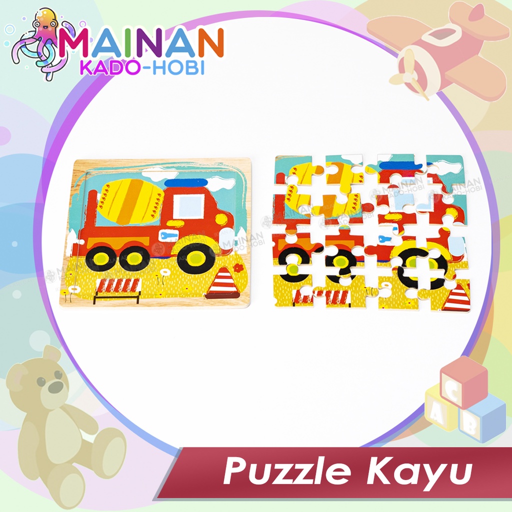 MAINAN EDUKASI KADO ANAK PUZZLE KARAKTER USIA 1 2 3 4 5 TAHUN