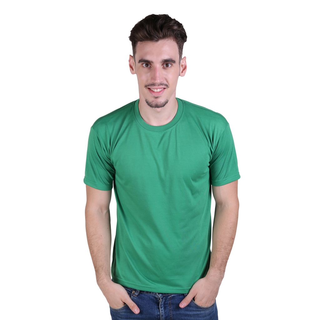 T Shirt Polos Basic Abu Muda Vneck Lengan Pendek Spandex Spandek Abu Muda – FP 521