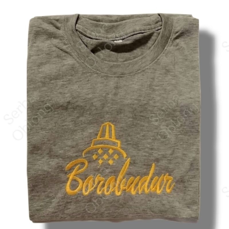 PAKET 3 PCS Kaos Borobudur Kaos Oleh Oleh Borobudur
