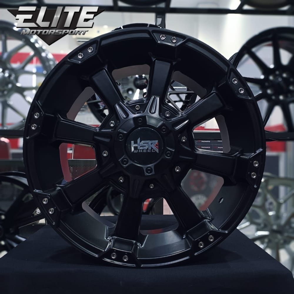 Velg HSR RENGIT Ring 16 Lebar 8 Lubang 5 Velg Mobil Hilux SC Innova Rush